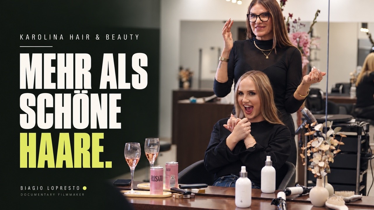 Karolina hair & beauty – Vorschaubild des Imagefilms